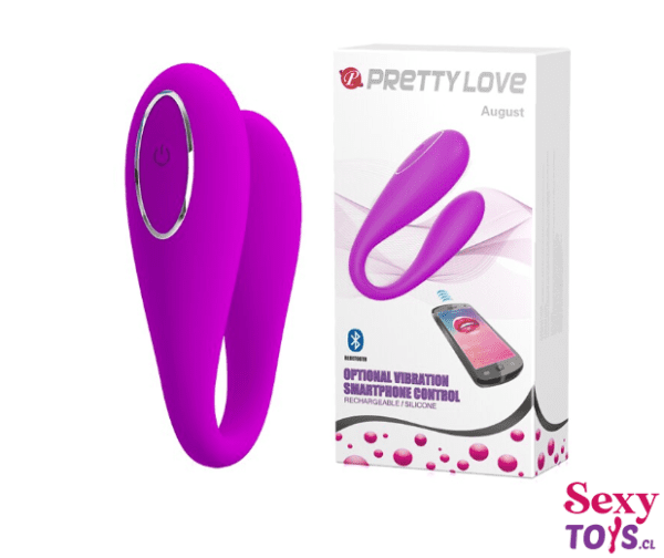 Vibrador Pretty Love con Bluetooth August