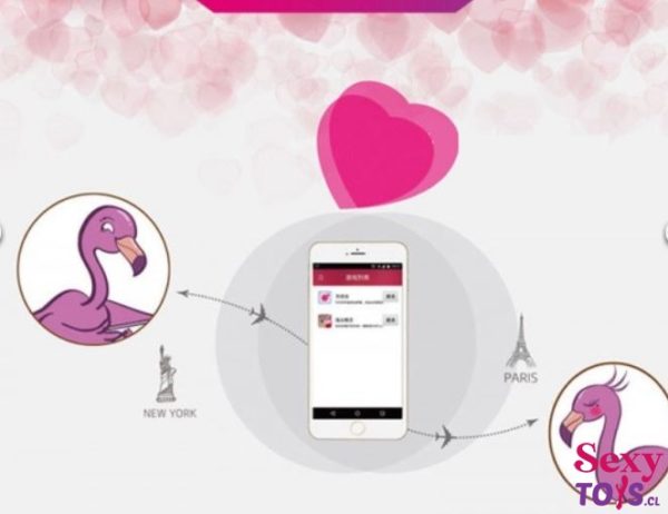 Vibrador Flamingo Smartphone control a cualquier distancia - Imagen 6
