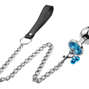Plug Anal con Cadena y Cascabeles