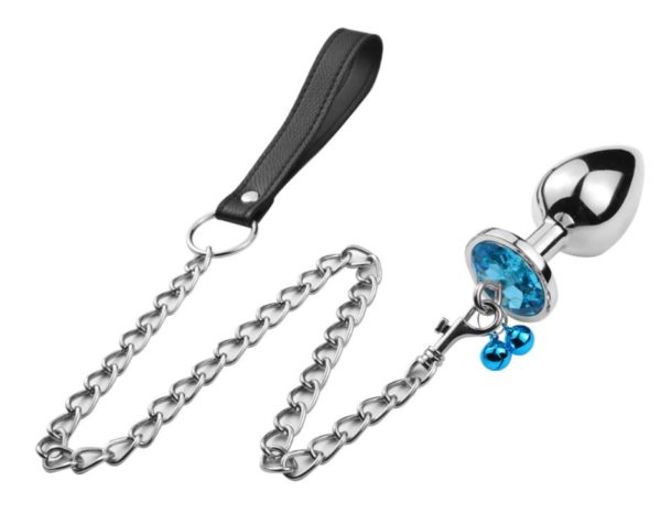 Plug Anal con Cadena y Cascabeles