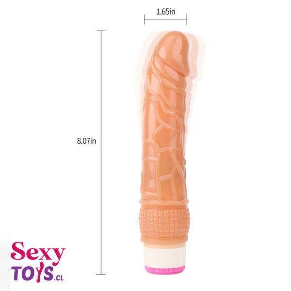 Dildo Vibrador Wild Penetrator-Flesh - Imagen 2