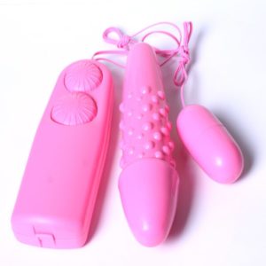 Doble Huevo y Pene Vibrador