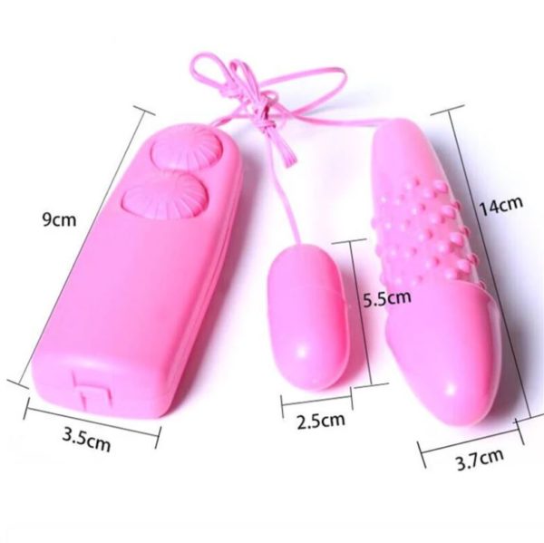 Doble Huevo y Pene Vibrador - Imagen 3