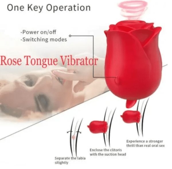 Rosa Succionadora con Lengua - Imagen 4